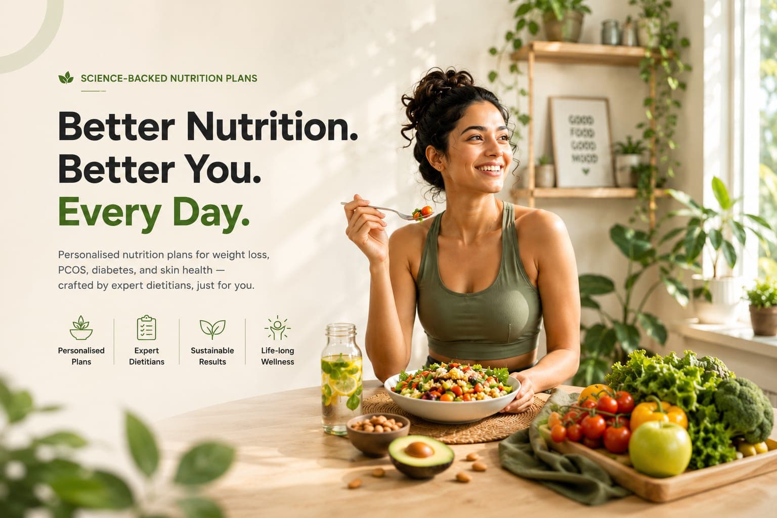 Healthy nutrition lifestyle